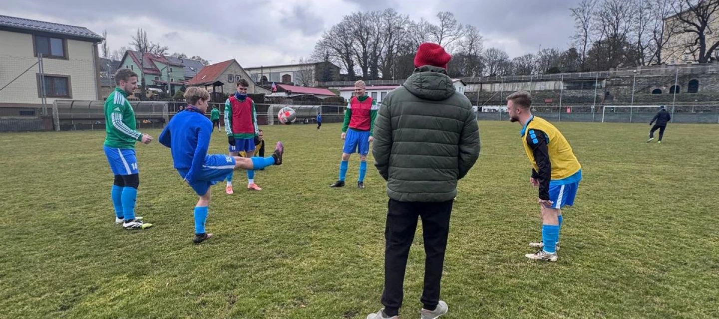A-tým rozdrtil Merklín 7:1 a vstoupil do jara úspěšně